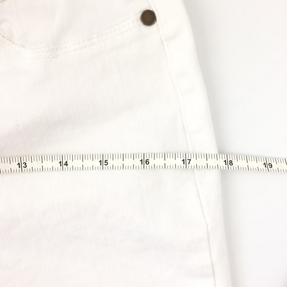 Max jeans in white women size 4 used - Picture 3 of 7